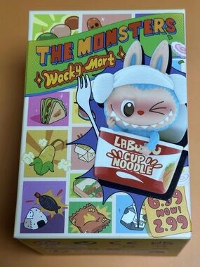 New Authentic Pop Mart Labubu THE MONSTERS Wacky Mart Series Figures Blind Box